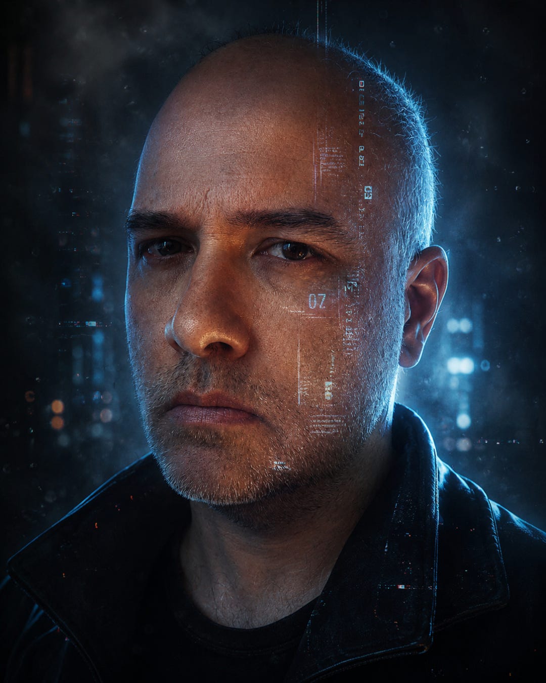Retrato de Rodrigo Sartori.